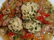 Markklößchensuppe „á là grandmère„ - Rezept