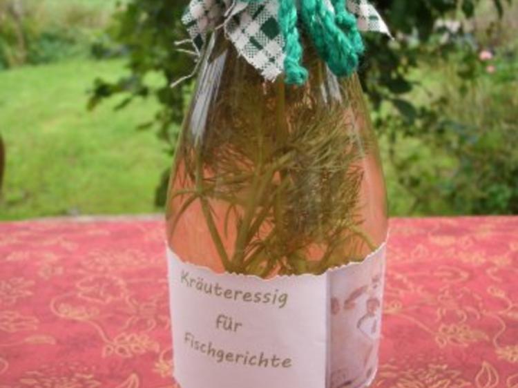 Kräuteressig für Fischgerichte - schnell &amp; einfach - 99 kcal/100g