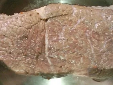 Sauerbraten mit Knödel und Rotkraut - Rezept - Bild Nr. 6