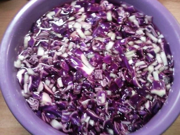 Sauerbraten mit Knödel und Rotkraut - Rezept - Bild Nr. 14