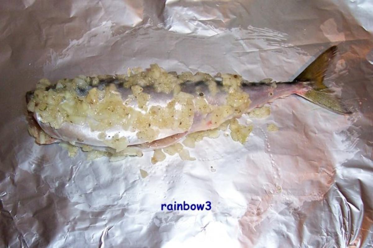 Kochen: Makrelen aus dem Backofen mit Sahne-Meerrettich-Sauce - Rezept - Bild Nr. 4