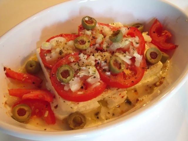 Rezept: Gebackener Schafskäse; mediterran, gesund und vegetarisch Gebackener Schafskäse; mediterran, gesund und vegetarisch - Rezept