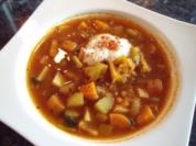 Orientalische rote Linsensuppe - Rezept