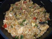 Reis-Gemüsetopf mit Hähnchen Dieter´s Art - Rezept