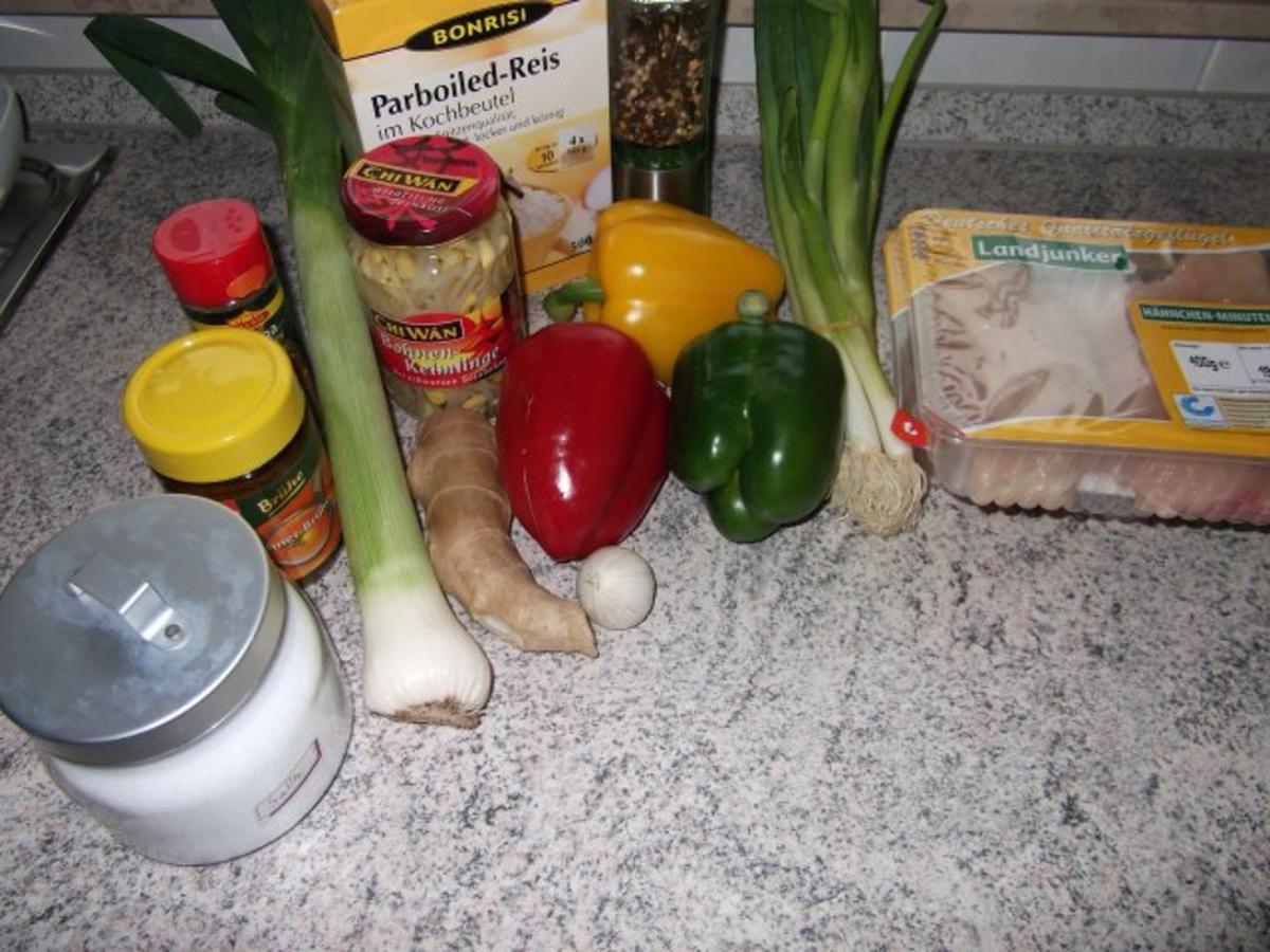 Reis Gemüsetopf mit Hähnchen Dieter´s Art - einfach - von Villenbach1