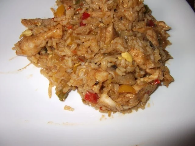 Reis-Gemüsetopf mit Hähnchen Dieter´s Art - Rezept - Bild Nr. 12