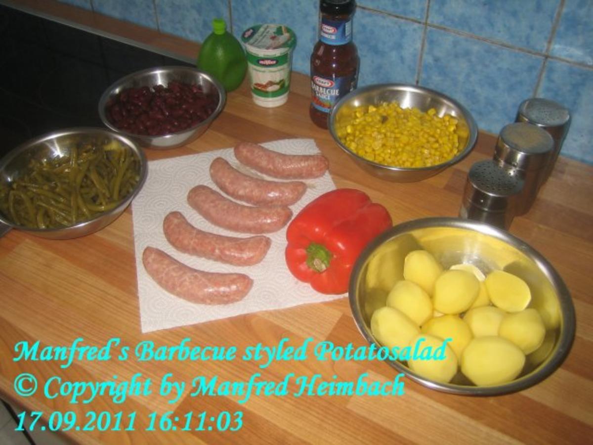 Kartoffeln – Manfred’s Barbecue styled Potatosalad - Rezept - Bild Nr. 2