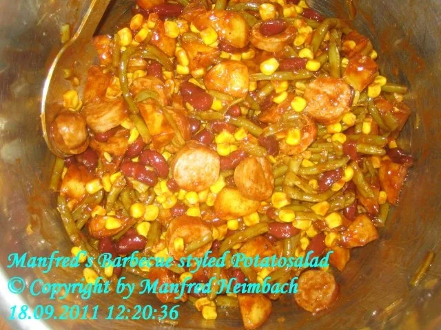 Kartoffeln – Manfred’s Barbecue styled Potatosalad - Rezept - Bild Nr. 3