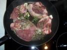 Lammkotlett an Selleriekartoffelpü mit Speckbohnen - Rezept