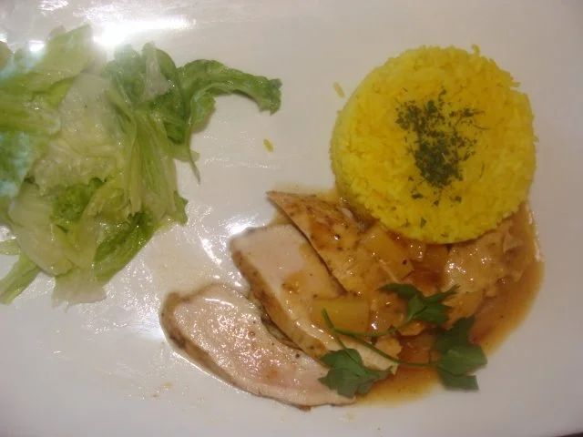 Geflügel : Hühnerbrüste in Würzpfeffersahnesauce - Rezept