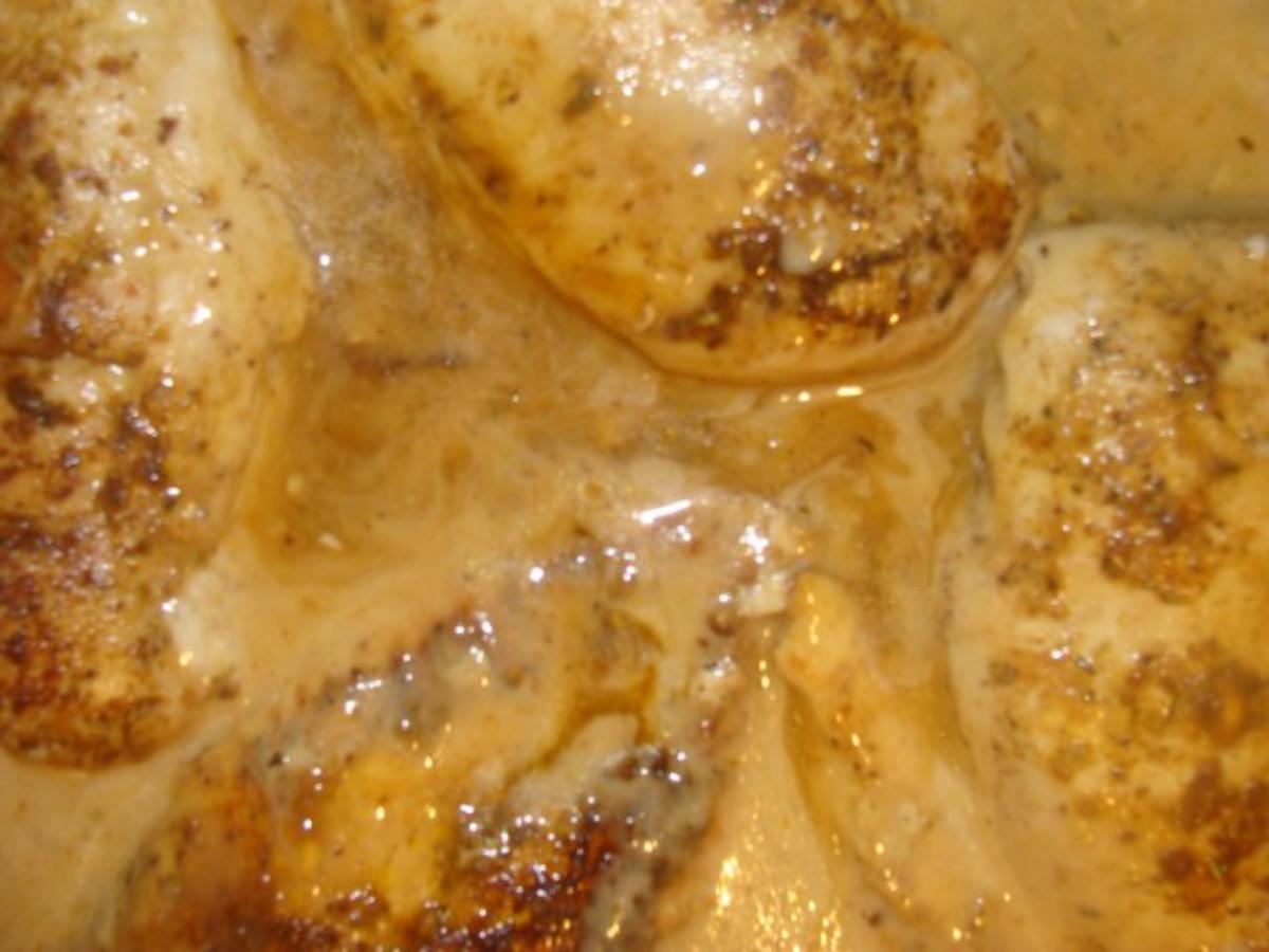 Geflügel : Hühnerbrüste in Würzpfeffersahnesauce - Rezept - Bild Nr. 2
