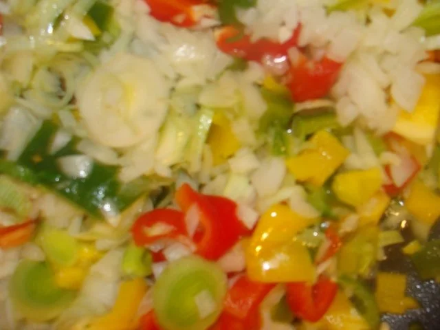 Fleisch : Hackfleisch - Gemüsekuchen - Rezept - Bild Nr. 3