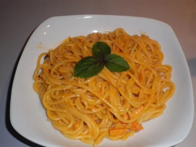 Kräuter - Lachs - Spaghetti - Rezept