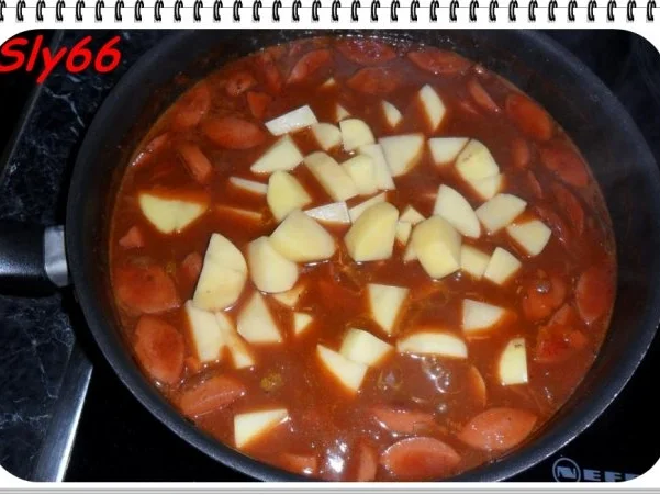 Rezept: Eintopf:Gulasch Allerlei ohne Fleisch und viel Wein Bild Nr. 15 Eintopf:Gulasch Allerlei ohne Fleisch und viel Wein - Rezept - Bild Nr. 15