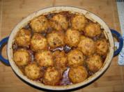 Wild: Kaninchenragout mit Klößen - Rezept