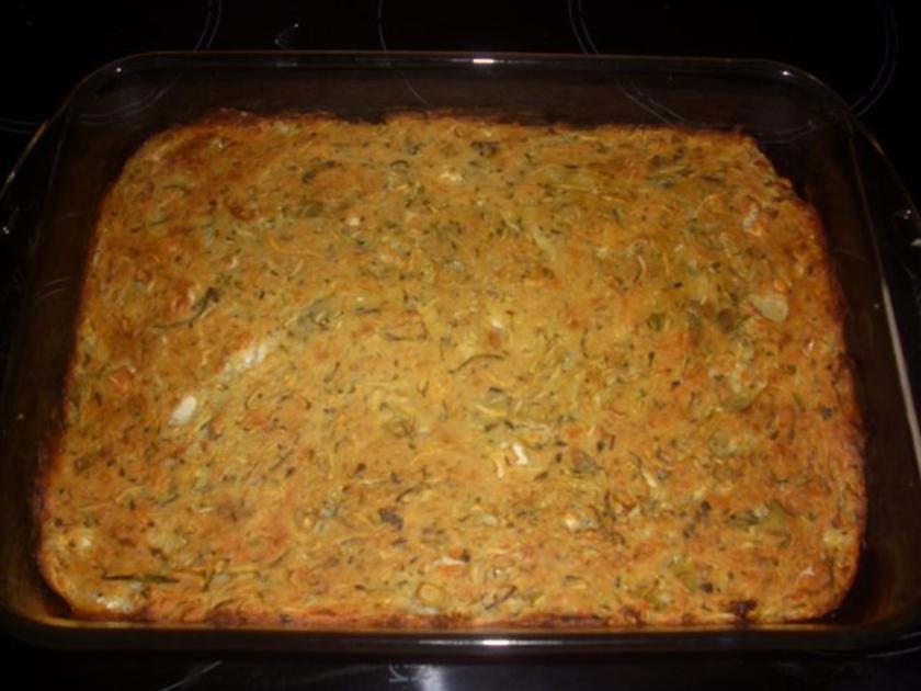 Pikanter Zucchini Kuchen - einfach - von Ele-Ele