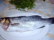 In Alufolie gegarter Wolfsbarsch - Rezept