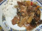 Doppelt gebackenes Schweinefleisch mit Wirsing - Rezept