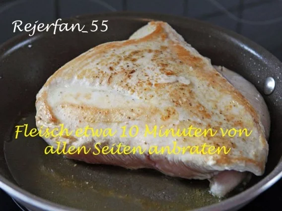 Aprikosen-Putenbraten  (80-Grad-Methode) - Rezept - Bild Nr. 3