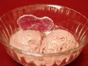 Rosen- und Rotweineis - Rezept