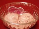 Rosen- und Rotweineis - Rezept