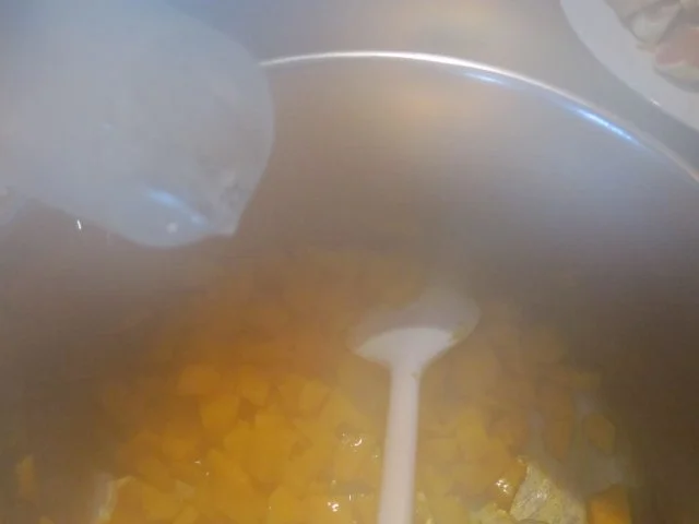 Rezept: Besoffene Kürbis-Zwetschken-Feigen-Marmelade mit Chili Bild Nr. 4 Besoffene Kürbis-Zwetschken-Feigen-Marmelade mit Chili - Rezept - Bild Nr. 4