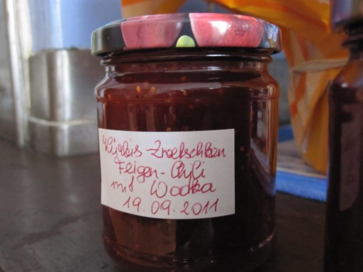 Besoffene Kürbis-Zwetschken-Feigen-Marmelade mit Chili - Rezept - Bild Nr. 12
