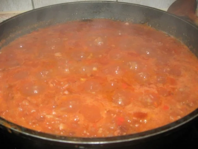 Penne all'arrabbiata - Rezept - Bild Nr. 5