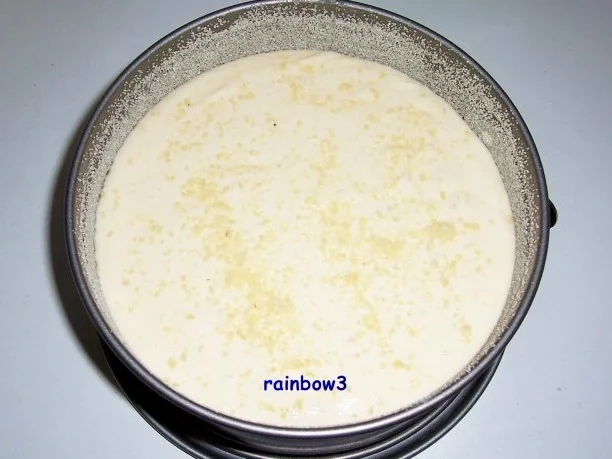 Backen: Mini-Quarktorte mit Mandelgeschmack (ohne Boden) - Rezept - Bild Nr. 3