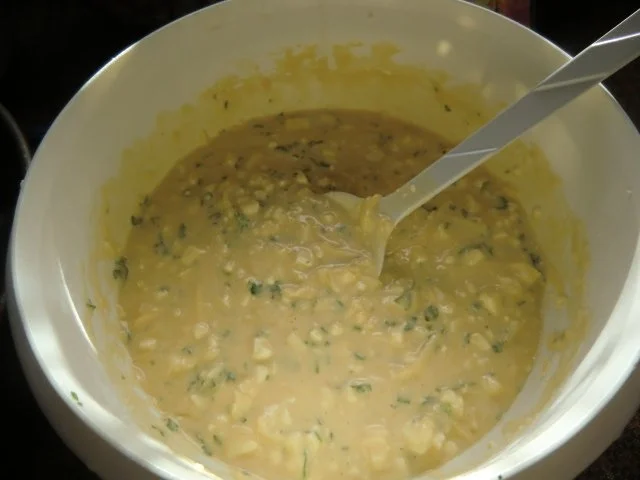 Lauch-Zwiebelkuchen ohne Boden - Rezept - Bild Nr. 3