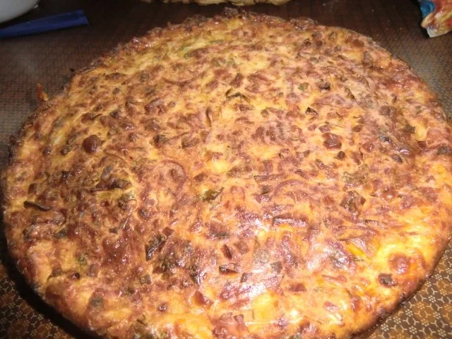 Lauch-Zwiebelkuchen ohne Boden - Rezept - Bild Nr. 5