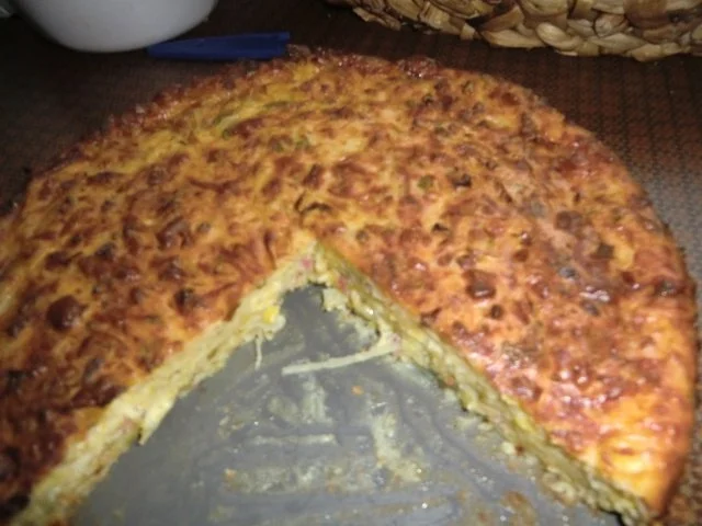 Lauch-Zwiebelkuchen ohne Boden - Rezept - Bild Nr. 6