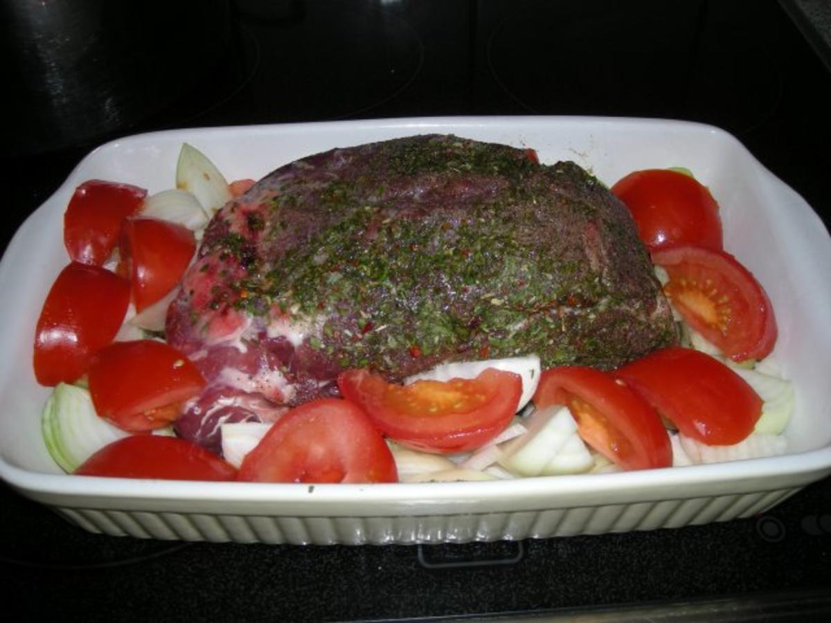 Nackenbraten mit Cafe de Paris Kruste - einfach - von kochqueen16 Nackenbraten mit Cafe de Paris Kruste - einfach - von kochqueen16