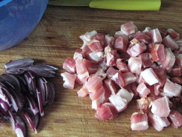 Schmorgurkentopf mit Mettbällchen und durchwachsenem Speck - schnell und einfach - - Rezept - Bild Nr. 3