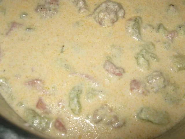 Schmorgurkentopf mit Mettbällchen und durchwachsenem Speck - schnell und einfach - - Rezept - Bild Nr. 6