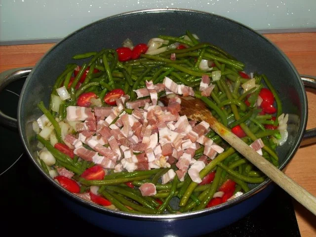 Rezept: Überbackenes Filet auf grünen Bohnen Bild Nr. 6 Überbackenes Filet auf grünen Bohnen - Rezept - Bild Nr. 6