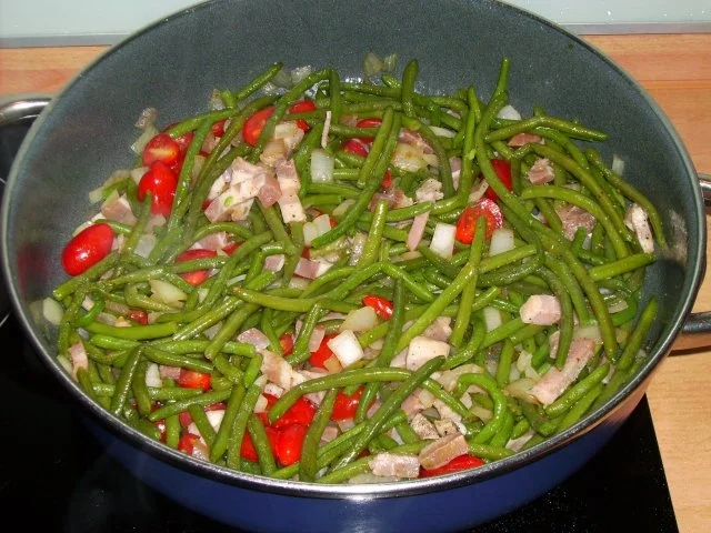 Rezept: Überbackenes Filet auf grünen Bohnen Bild Nr. 7 Überbackenes Filet auf grünen Bohnen - Rezept - Bild Nr. 7