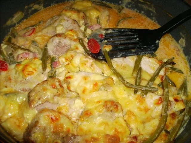 Rezept: Überbackenes Filet auf grünen Bohnen Bild Nr. 13 Überbackenes Filet auf grünen Bohnen - Rezept - Bild Nr. 13