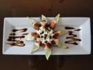 Feigen Blümchen mit Balsamico Creme - Rezept