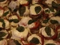 Lende mit Tomate-Mozzarella überbacken - Rezept