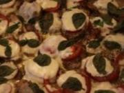 Lende mit Tomate-Mozzarella überbacken - Rezept