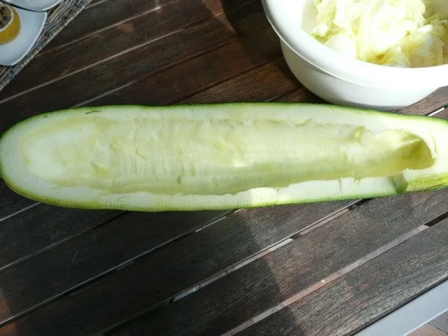 GEMÜSE / ZUCCHINI GEFÜLLT MIT RATATOUILLE - Rezept - Bild Nr. 2