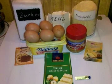 Rezept: Kuchen: Peanutcake - Erdnusskuchen Bild Nr. 2 Kuchen: Peanutcake - Erdnusskuchen - Rezept - Bild Nr. 2