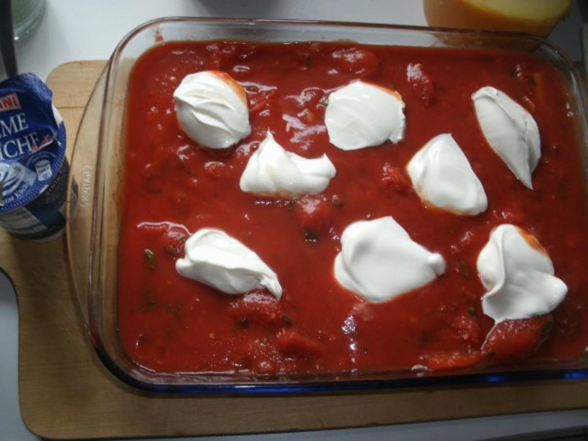 Cannelloni mit Hackfüllung in Tomatensoße - einfach - 119 kcal/100g Cannelloni mit Hackfüllung in Tomatensoße - einfach - 119 kcal/100g