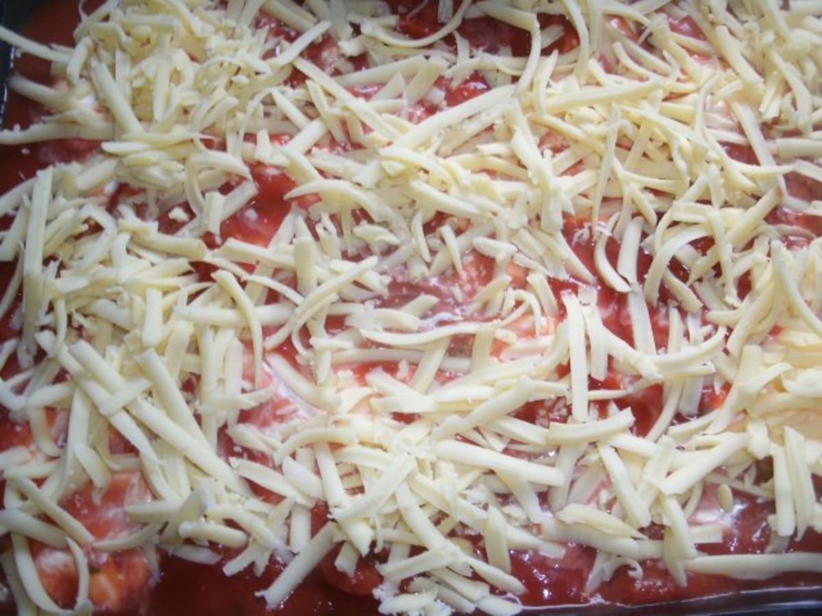Cannelloni mit Hackfüllung in Tomatensoße - Rezept - Bild Nr. 8