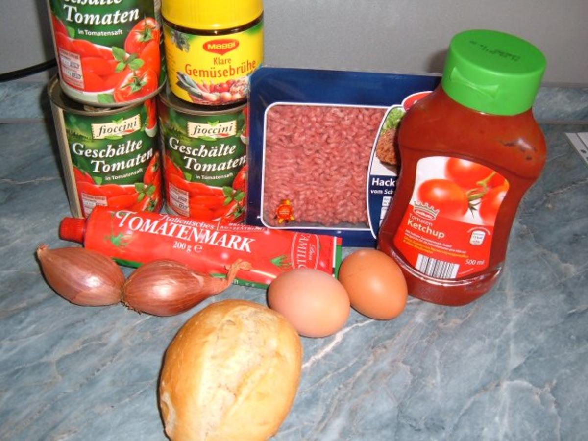 Hack : Fleischbällchen in Tomatensoße - Rezept - Bild Nr. 2