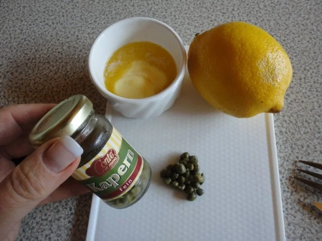 Zitronen - Kapern - Butter - Rezept - Bild Nr. 3