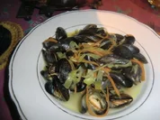 Muscheln  auf badisch --  meine Art - Rezept