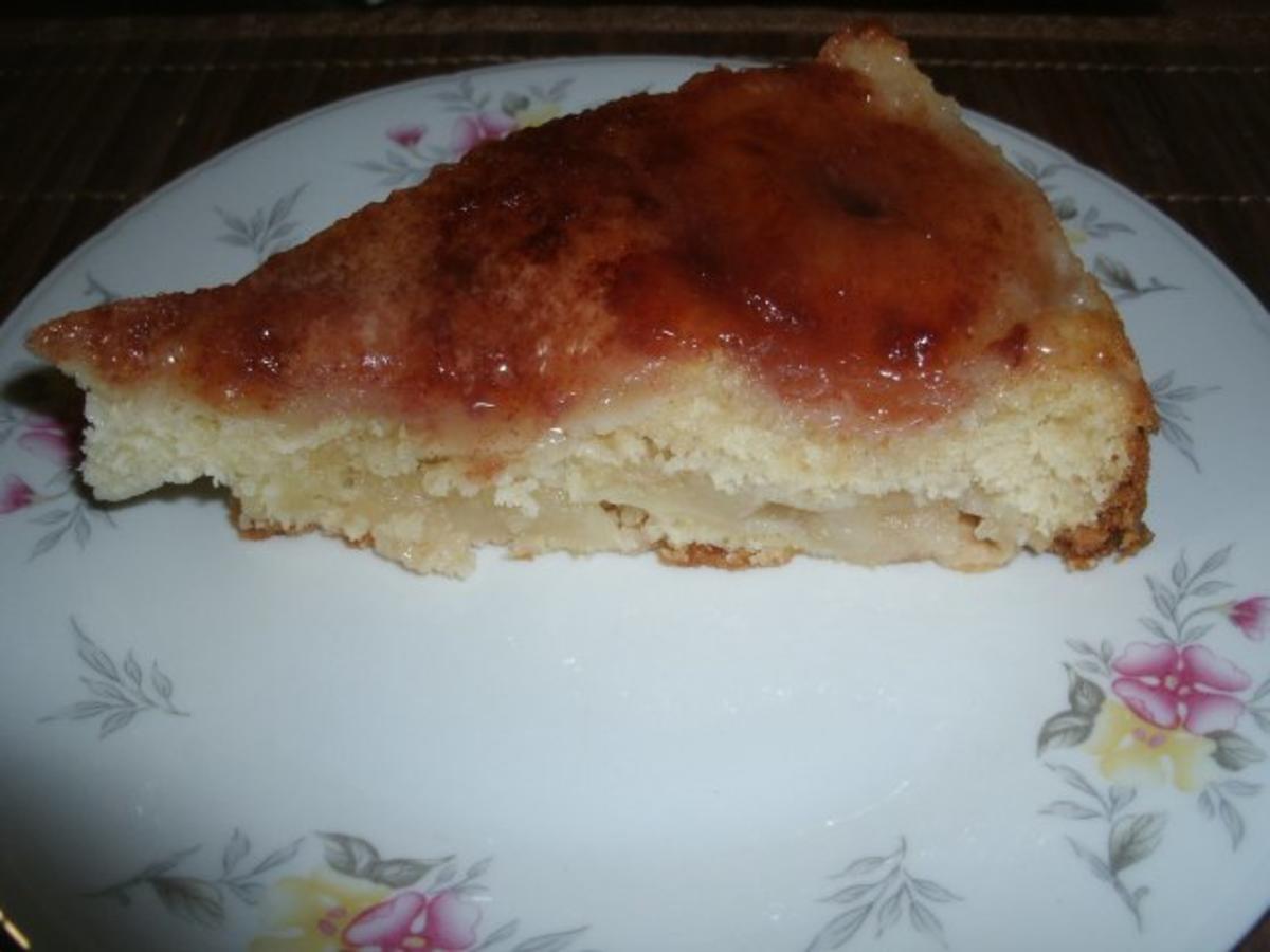 Omas feine umgedrehte Apfeltorte - Rezept - kochbar.de
