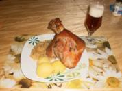 Rezept: Bayerisches Eisbein mit Sauerkraut Bayerisches Eisbein mit Sauerkraut - Rezept